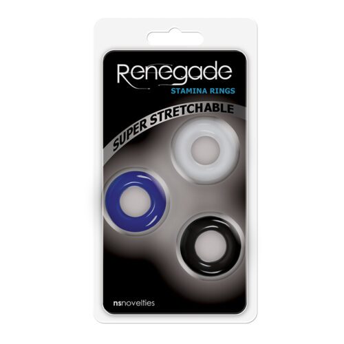 Renegade Stamina Tricolor Rings