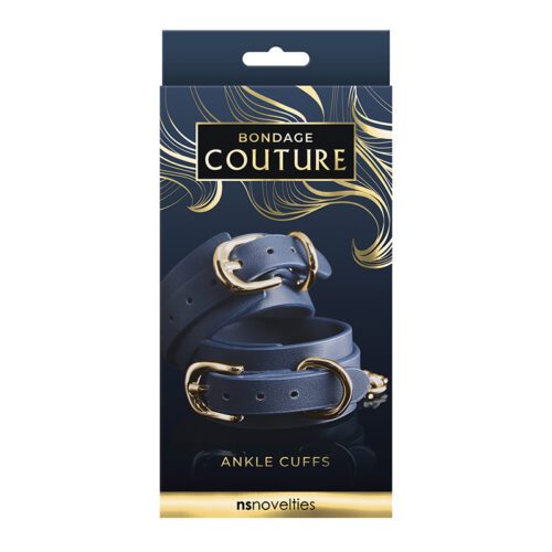 Bondage Couture Ankle Cuff Blue 1