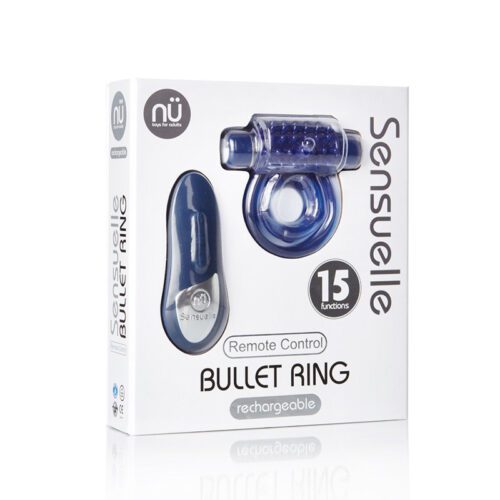 nu Sensuelle R C Bullet Ring Blue