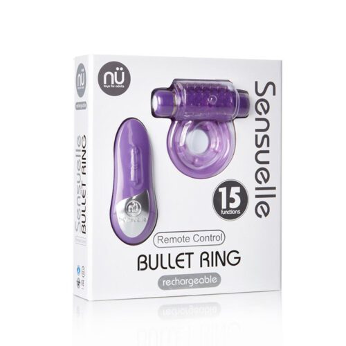 nu Sensuelle R C Bullet Ring Purple 1