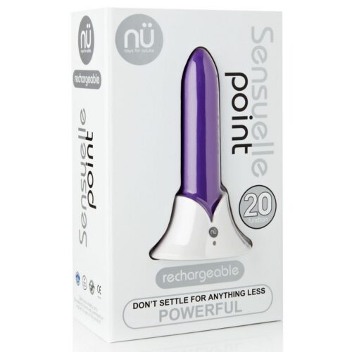 nu Sensuelle Point Rechargeable Bullet Purple