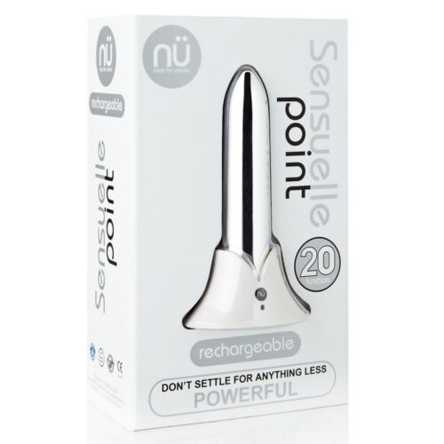 nu Sensuelle Point Rechargeable Bullet Silver