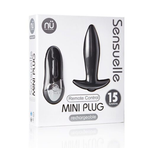 nu Sensuelle R C Mini Plug Black 1