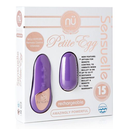 nu Sensuelle R C Petite Egg Purple