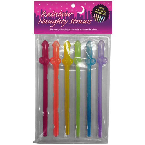 Rainbow Naughty Straws 1