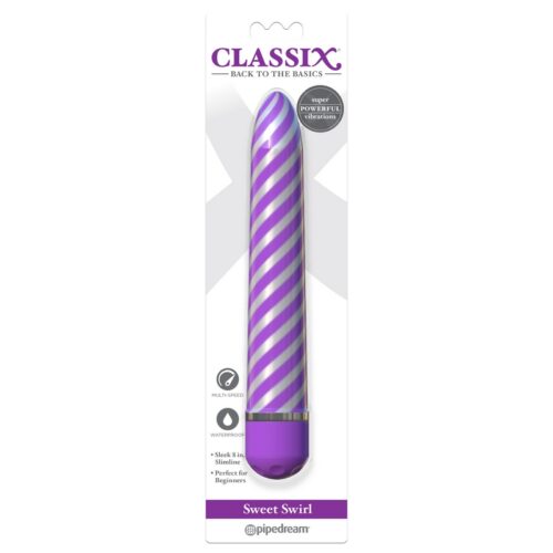 Sweet Swirl Vibrator Purple