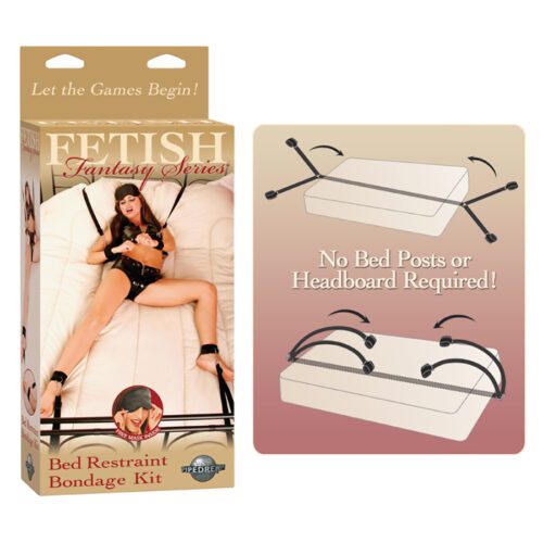 Fetish Fantasy Bed Restraint Bondage Kit