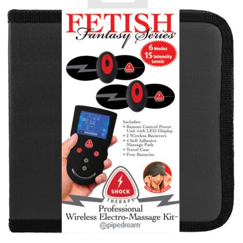 Fetish Fantasy Shock Therapy Professional Wireless Electro-Massage Kit 1