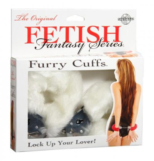 Fetish Fantasy Furry Handcuffs White