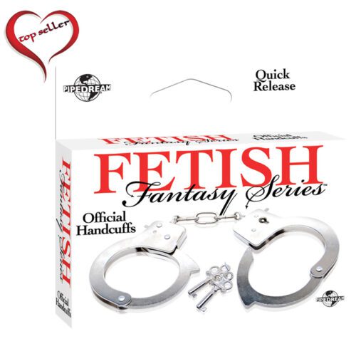 Fetish Fantasy Metal Handcuffs Lock ‘Em Up