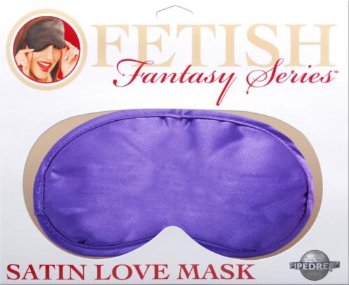 Fetish Fantasy Satin Love Mask Purple