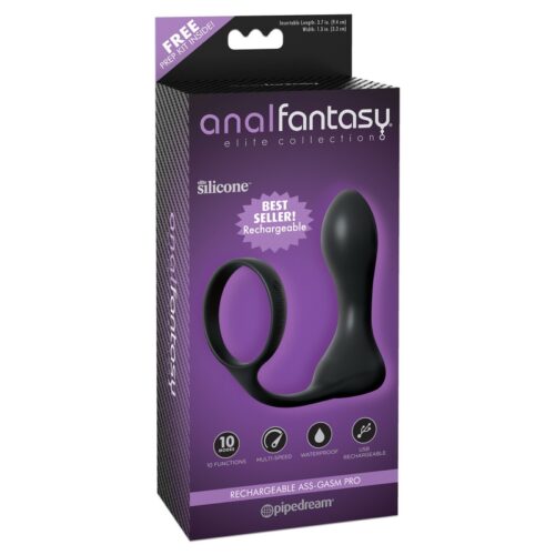 Anal Fantasy Elite Rechargeable Ass-Gasm Pro