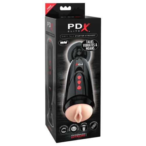 PDX Elite Dirty Talk Starter Stroker 1