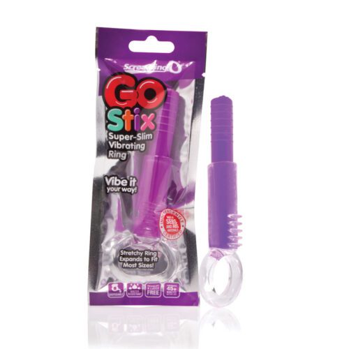 GO Stix Super Slim Vibrating Ring Grape