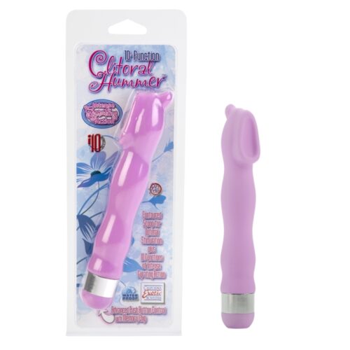 10-Function Clitoral Hummer Pink 1