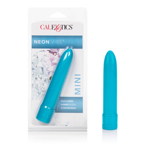 Mini Neon Vibrator Blue 1