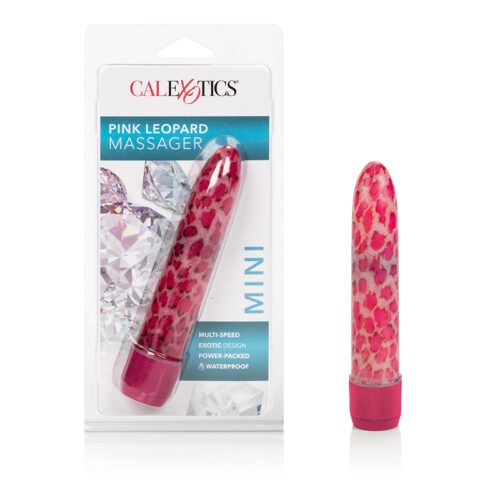 4½” Pink Leopard Massager