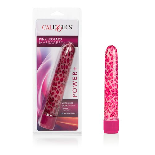 6½” Houston's Pink Leopard Massager