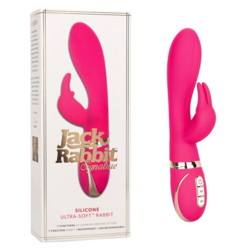 Jack Rabbit® Signature Silicone Ultra-Soft™ Rabbit Pink