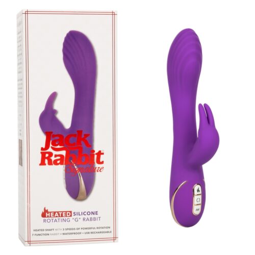 Jack Rabbit Signature Heated Silicone Rotating 1