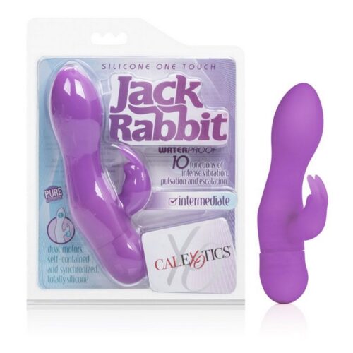 Silicone One Touch Jack Rabbit Purple