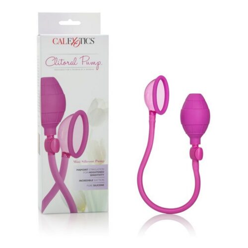 Mini Silicone Clitoral Pump Pink