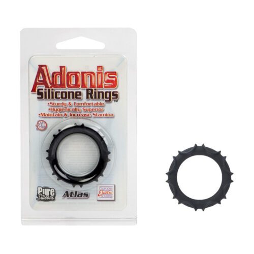 Adonis Silicone Ring Atlas Black