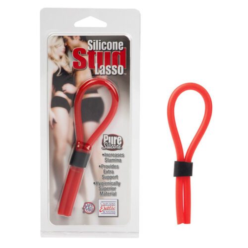 Silicone Stud Lasso Red