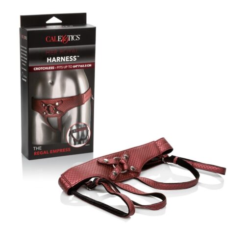 Her Royal Harness™ The Regal Empress Red 1