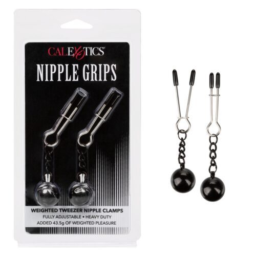 Nipple Grips Weighted Tweezer Nipple Clamps 1