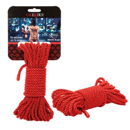 Scandal BDSM Rope 10m Red