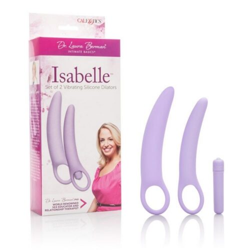 Dr. Laura Berman® Isabelle™ Set of 2 Vibrating Silicone Dilators