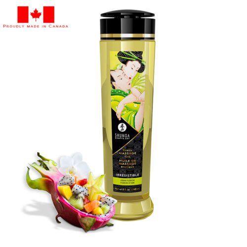 Shunga 8 oz. Erotic Massage Oil Asian Fusion