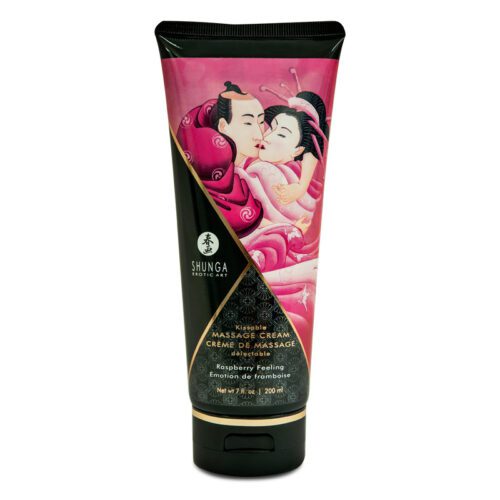 Shunga Kissable Massage Cream Raspberry Feeling 1