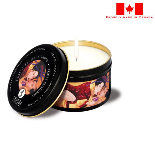 Shunga Caress By Candlelight Libido Exotic Fruits Massage Candle