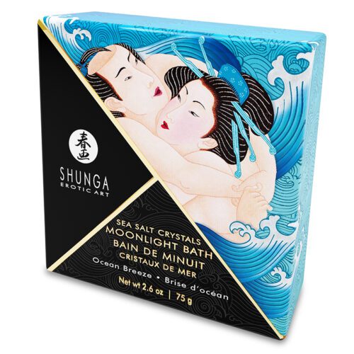 Shunga Moonlight Sea Salt Bath Crystals Ocean Breeze