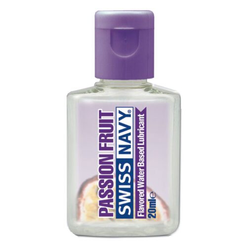 20 ml Swiss Navy Mini Flavored Lube Passion Fruit 1