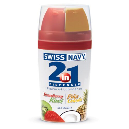 Swiss Navy 2in1 Premium Flavored Lube Strawberry Kiwi Pina Colada