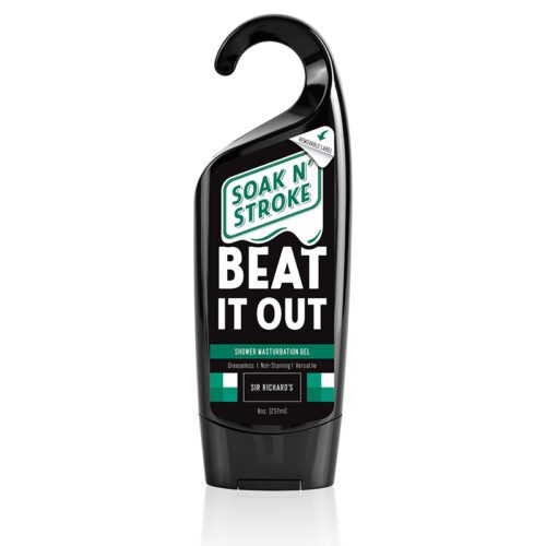 Sir Richard's & 8 oz Soak N' Stroke Beat It Out Shower Masturbation Gel 1