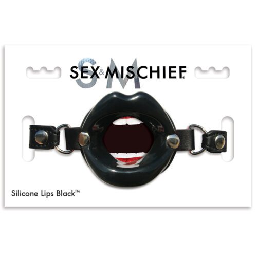 Sex and Mischief Silicone Black Lips