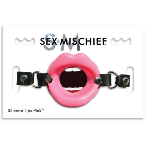 Sex and Mischief Silicone Pink Lips