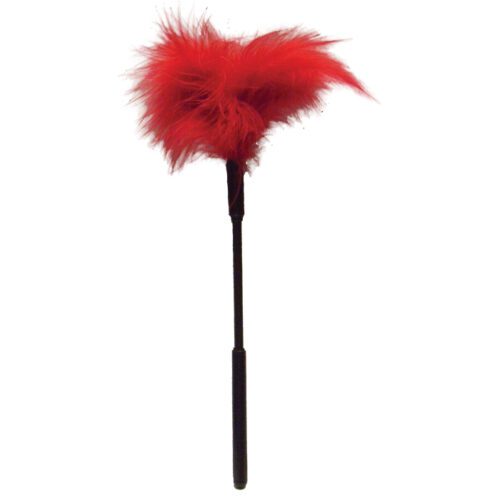 Sex and Mischief Feather Tickler Red