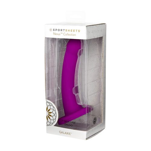 Nexus 7″ Silicone Dildo Plum Galaxie