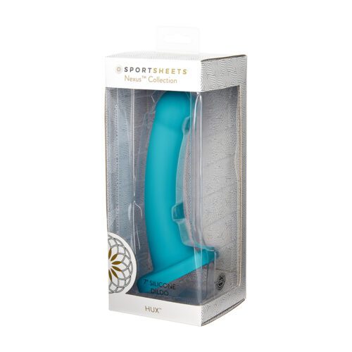 Nexus 7" Silicone Dildo Blue Hux