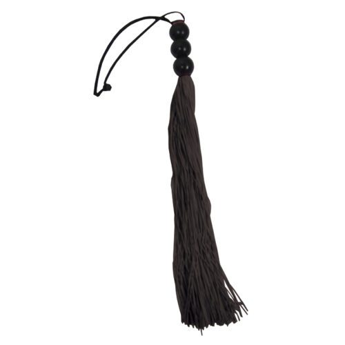 Sex and Mischief Medium 14" Rubber Whip Black