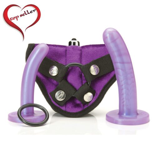 Tantus Bend Over Beginner Harness Kit Purple Haze