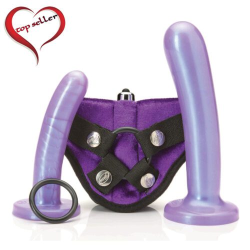 Tantus Bend Over Intermediate Harness Kit Purple Haze