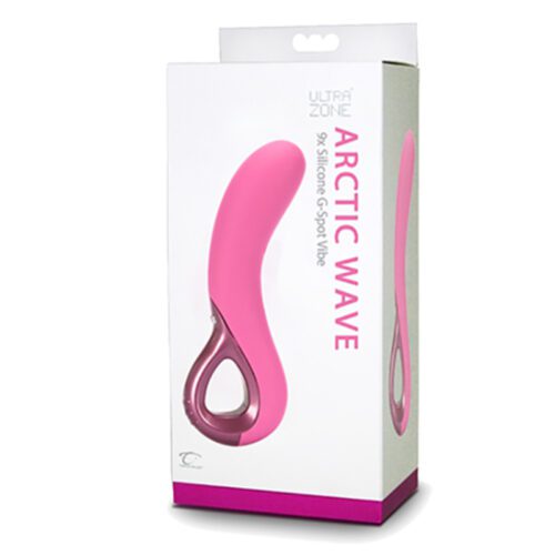 Arctic Wave 9X Silicone G-Spot Vibe Pink