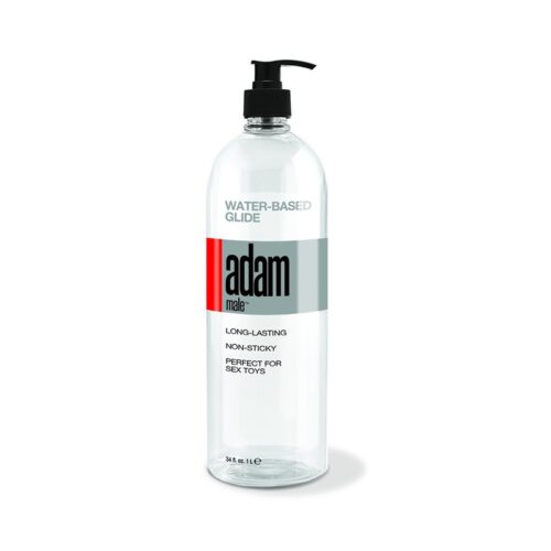 34 oz Adam Male Water-Based Glide 1