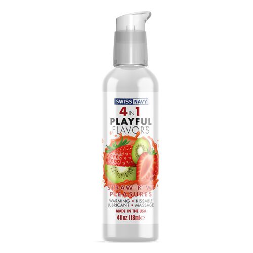 4 oz  Playful Flavors 4 in 1 Strawberry/Kiwi